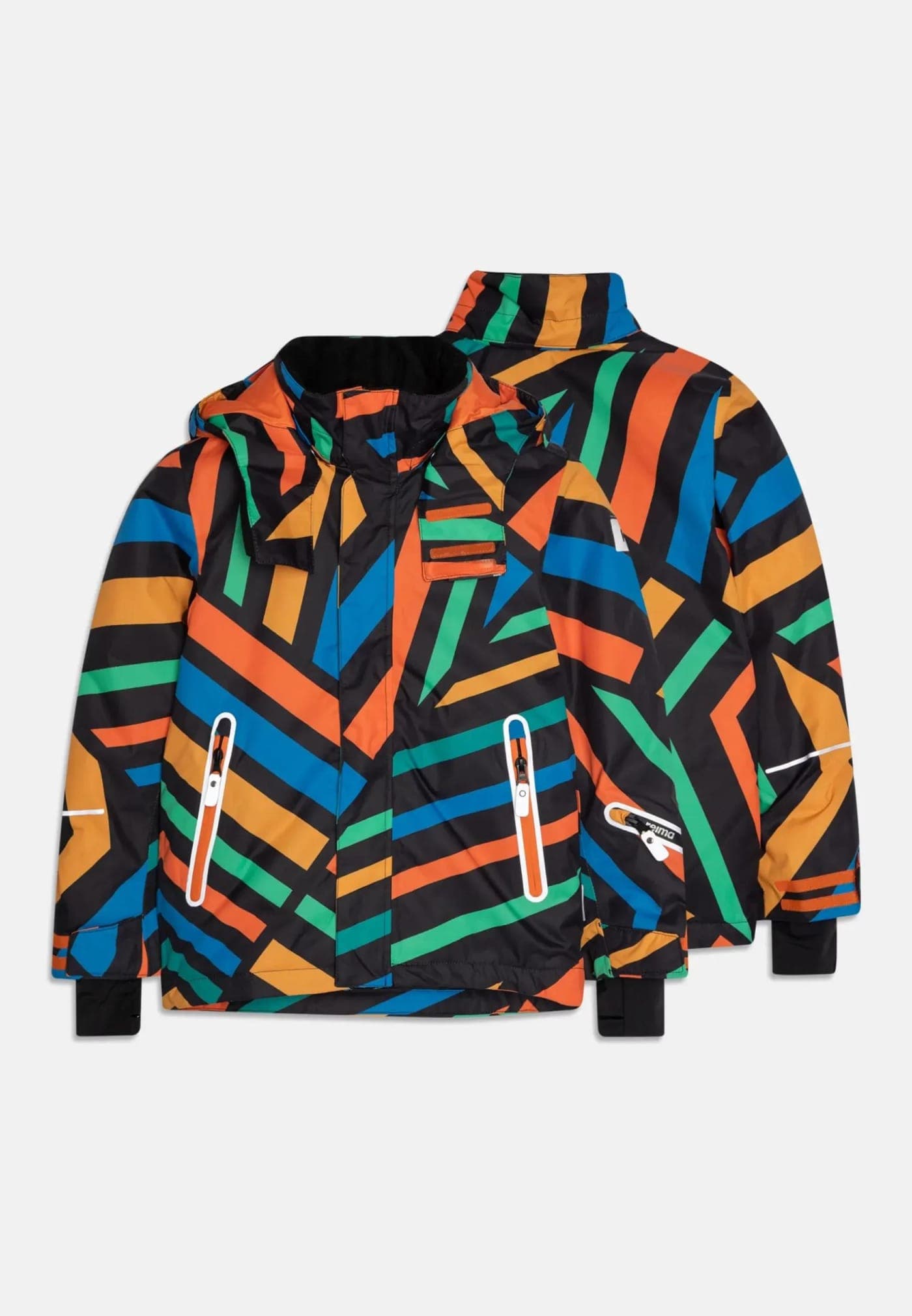 Color Striped Kids Jacket