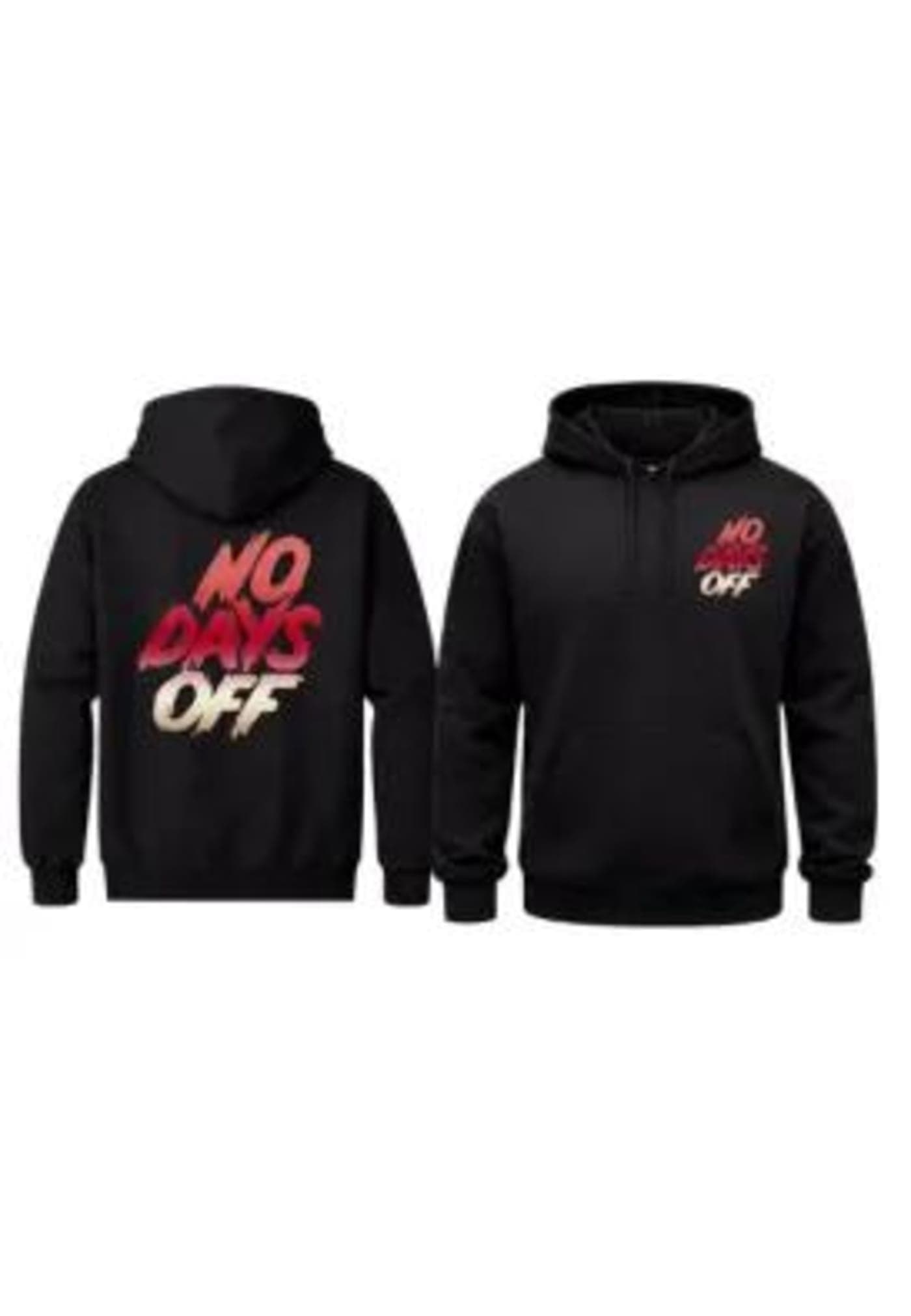 No Days Off Hoodies