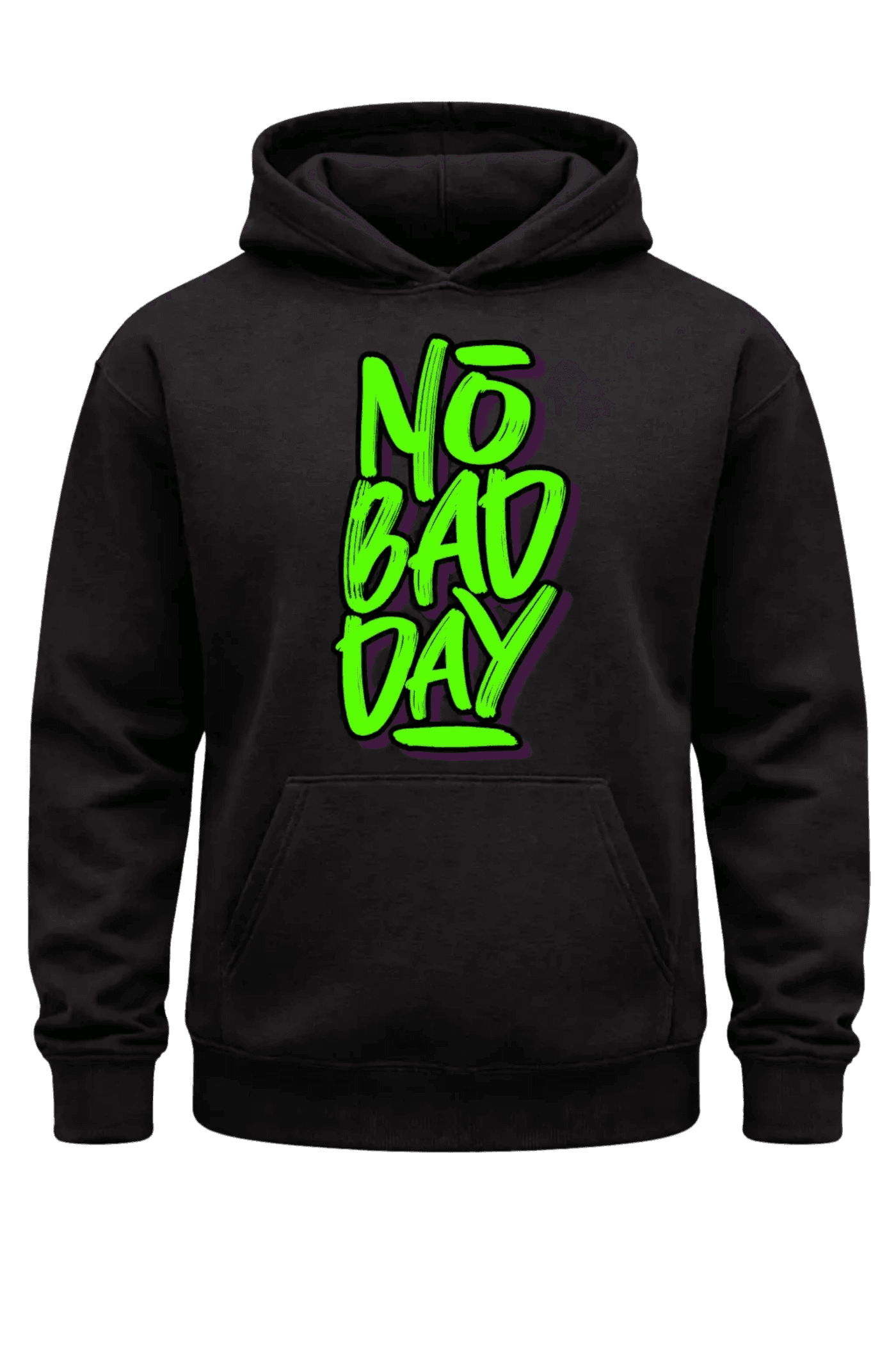 No Bad Day Black Hoodie