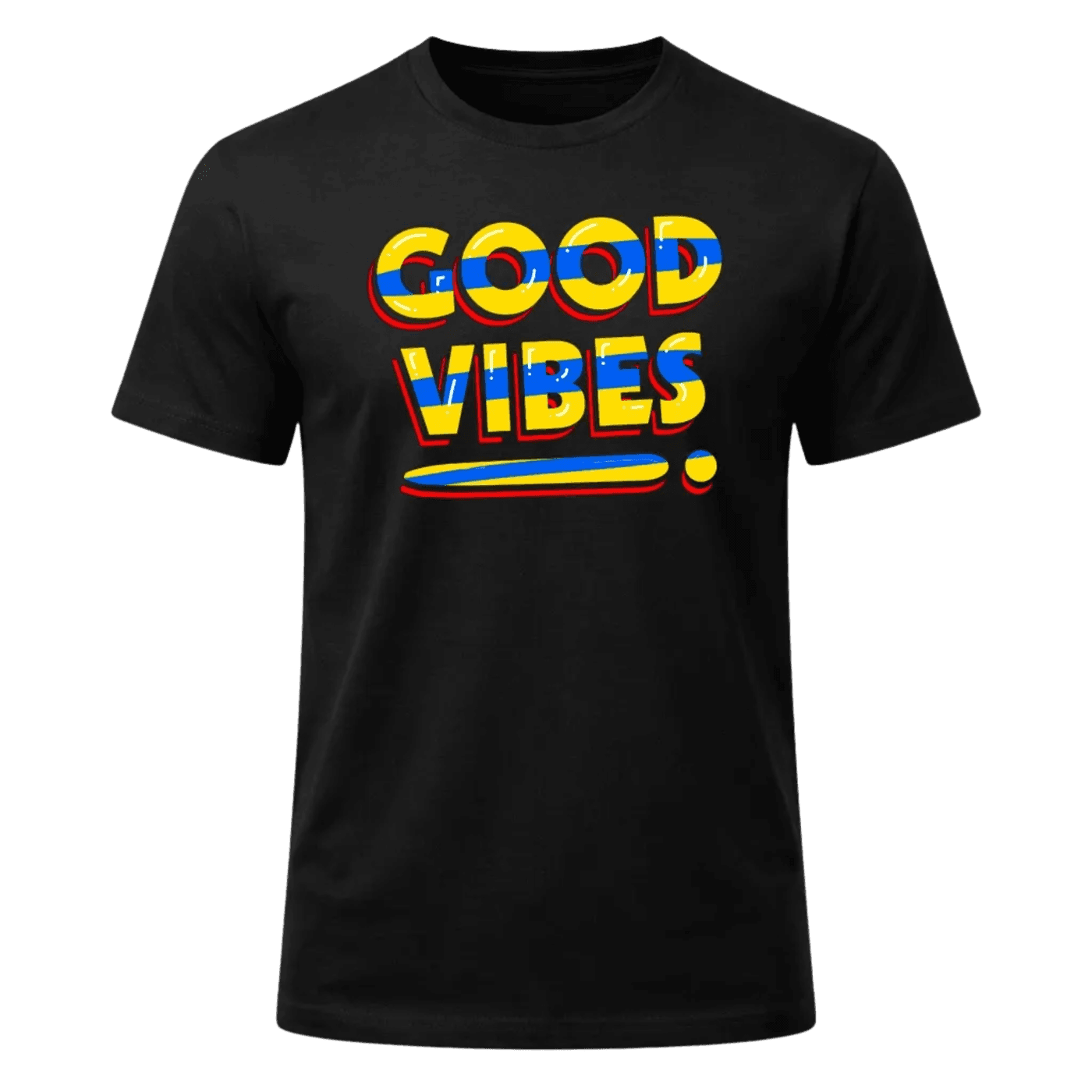 Good Vibes Black T-Shirt