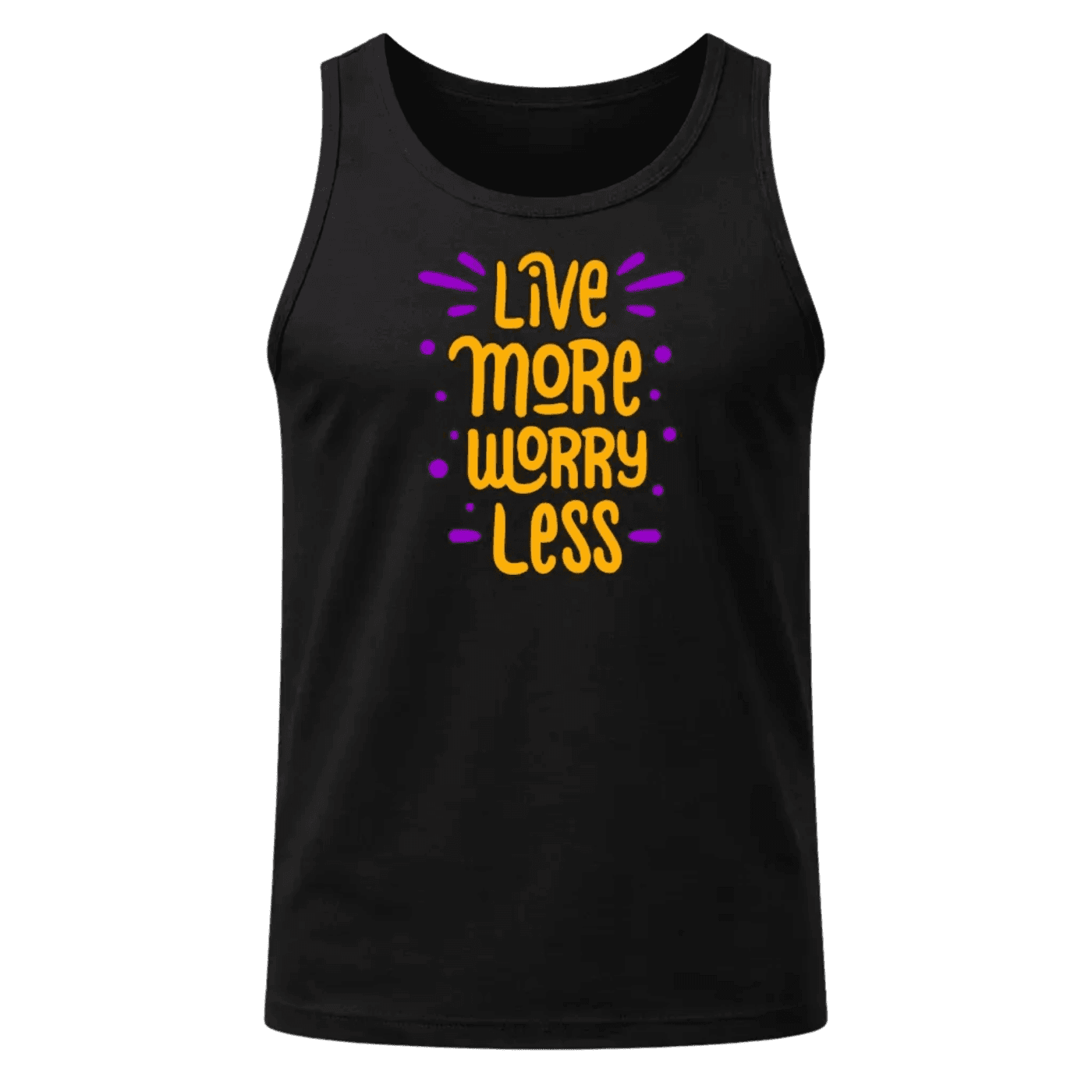 Live More Worry Less Tank Top