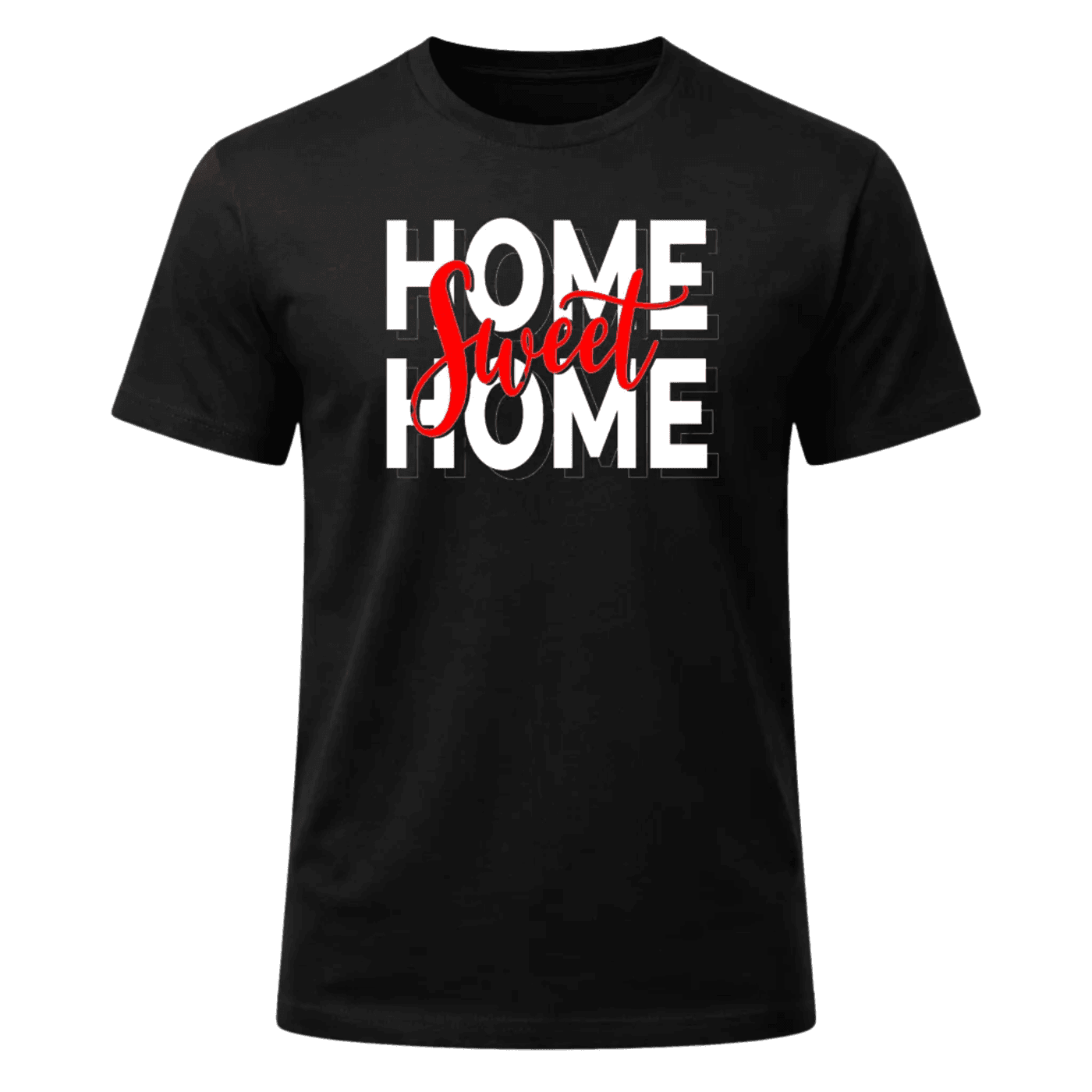 Home Sweet Home Black T-Shirt