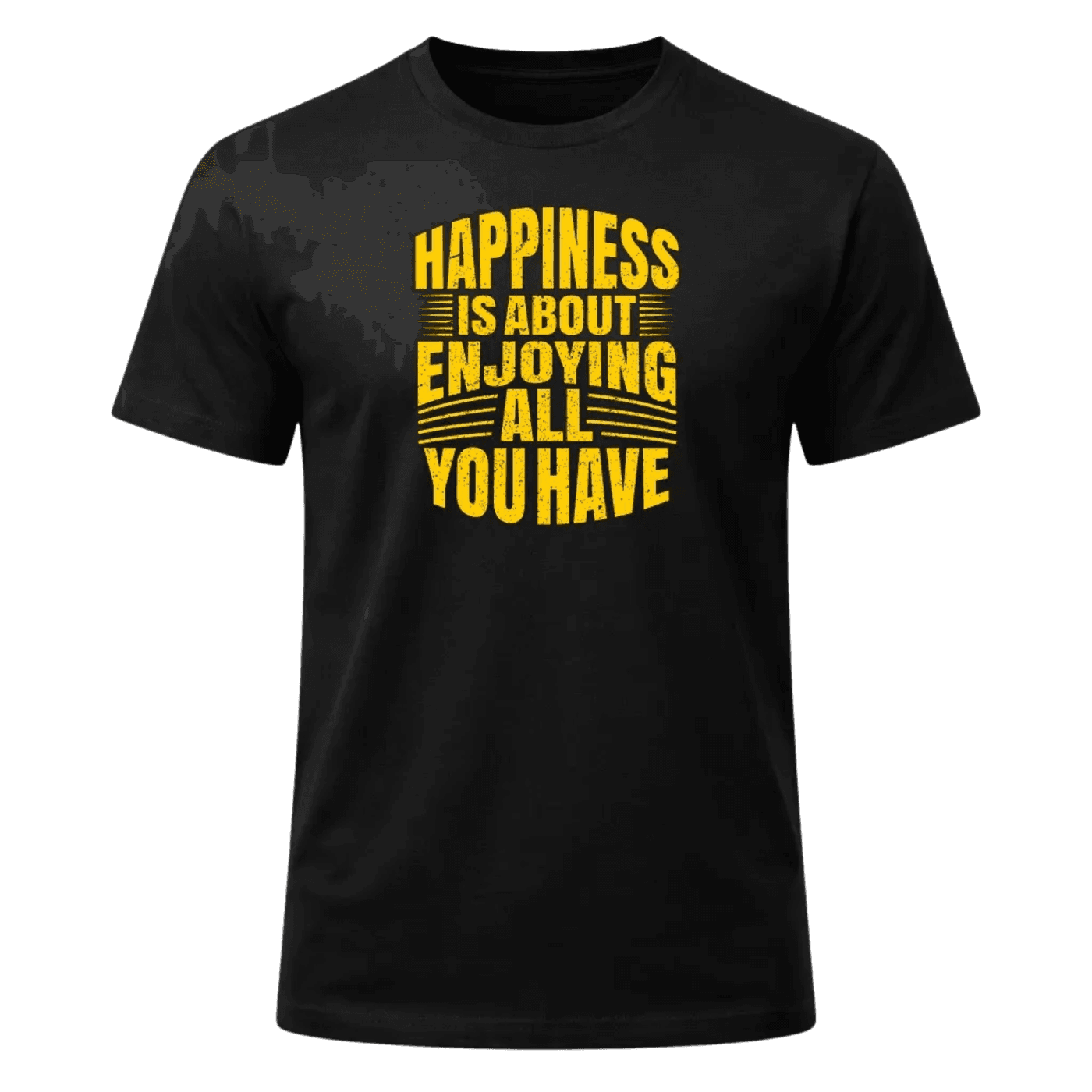Happiness Is About Enjoying All You Have Graphic T-Shirt